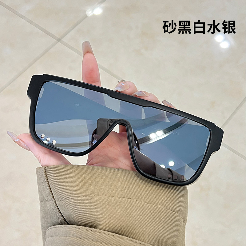 近视套镜骑行眼镜男款登山偏光运动防风防紫外线护目镜太阳镜潮