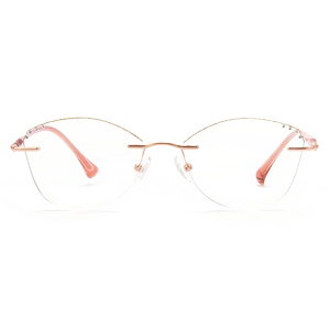 无框老花镜女时尚超轻显年轻高清防蓝光德乐明官方旗舰店老光眼镜