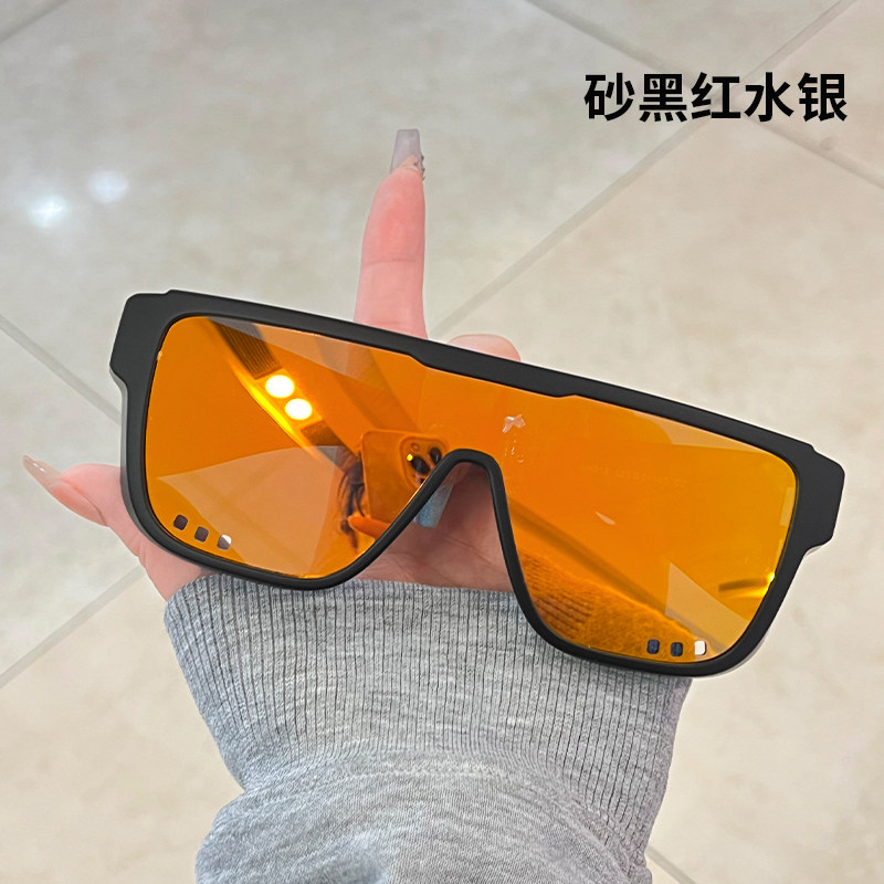 近视套镜骑行眼镜男款登山偏光运动防风防紫外线护目镜太阳镜潮