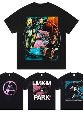 linkin park from zer0林肯公园新专辑巡演周边摇滚T恤短袖衣服装