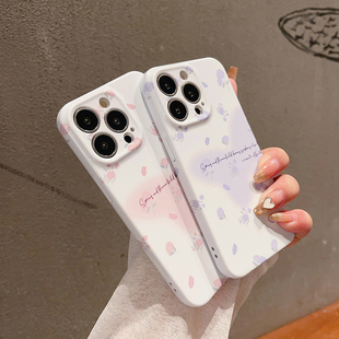 适用于小米13ultra手机壳12x花朵菲林壳11pro蝴蝶10s防摔保护套小米9韩风新款Civi2少女12s文艺高级感青春版