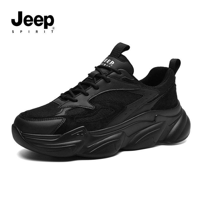 jeepspirit吉普男鞋运动鞋男2026春季新款男款鞋子男士老爹休闲鞋,流行男鞋,老爹鞋,淘宝优惠券,粉丝福利购,淘宝优惠卷