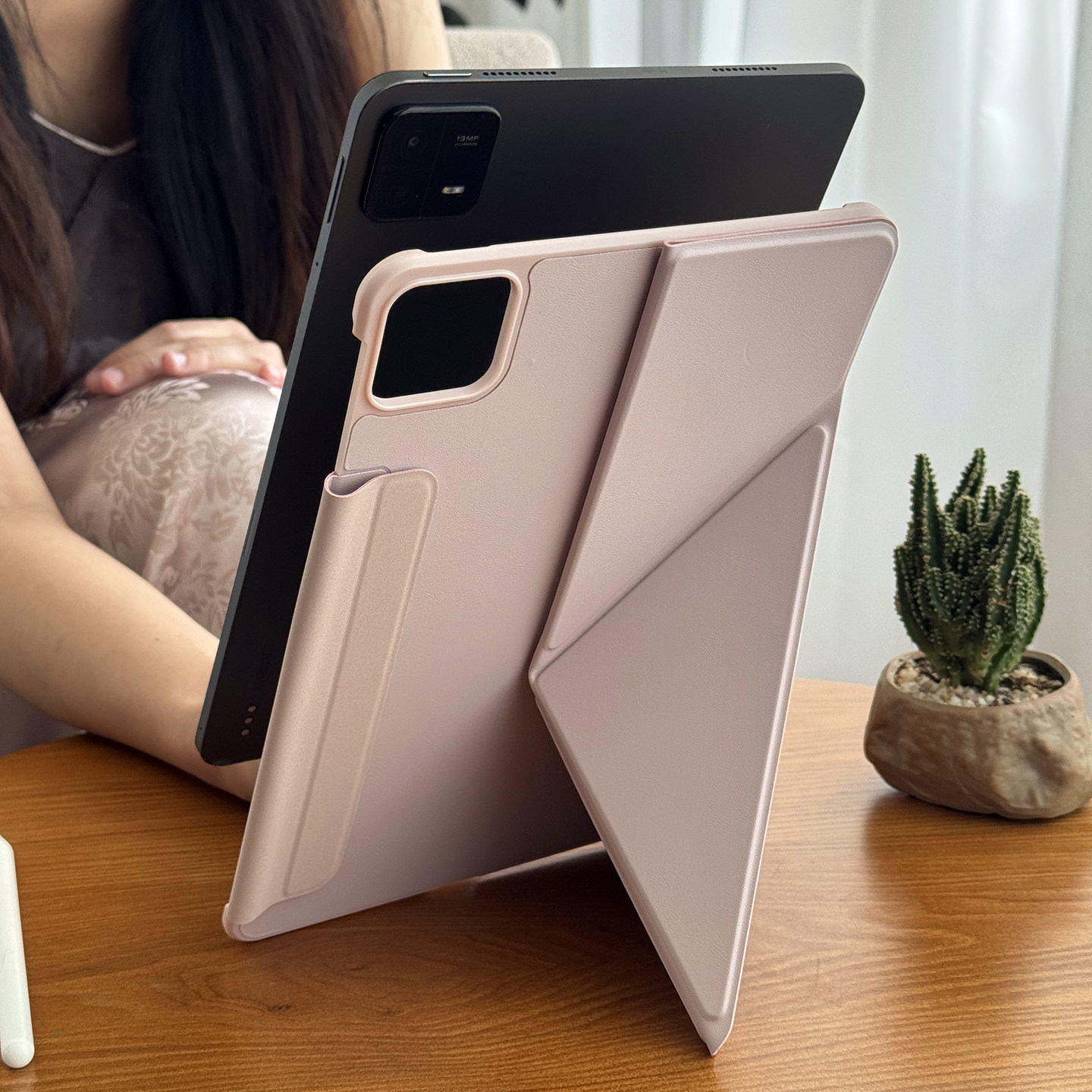 三代磁吸双面夹适用小米平板8保护壳防弯7spro12.5防摔k折无笔槽pad6带搭扣11旋转款一体式支架全包保护套
