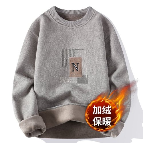 简森鲨毛衣2024新款加绒加厚