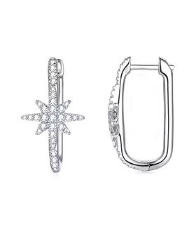 apm MONACOBaby六芒星耳环女生时尚高级个性设计新年礼物送女友