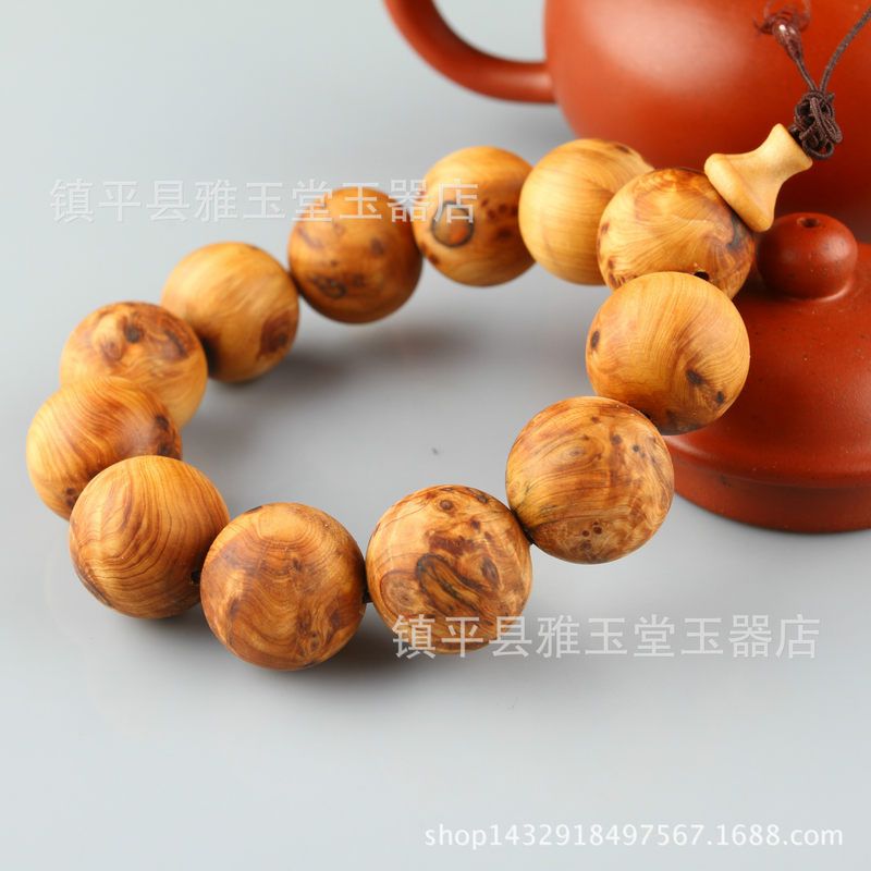 10木质手链圆珠地摊货手串佛珠