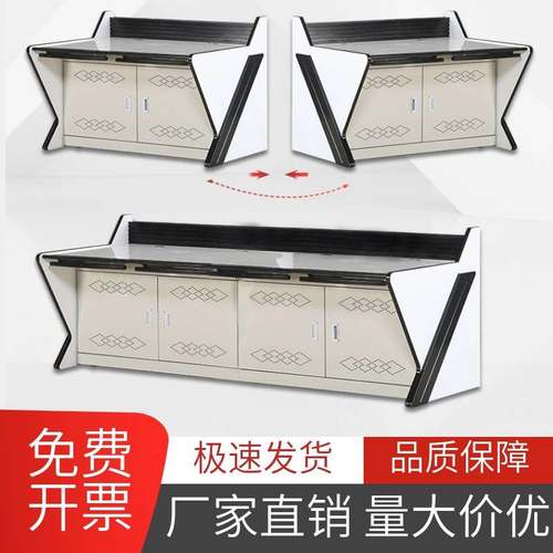 四联直型弧形监控台双联三联操作台指挥中心控制平台桌消防调度台