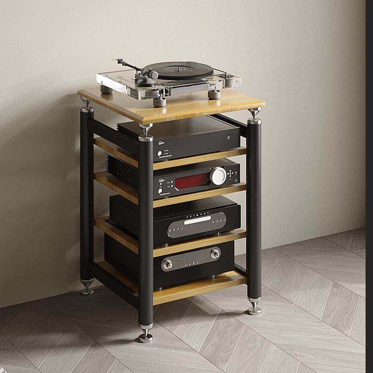 都克HIFI功放机柜音响架功放架音响放置架黑胶唱机架避震音响柜