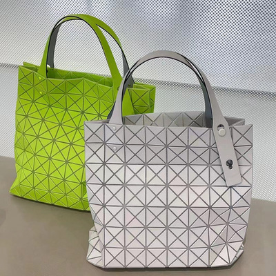 日本BAOBAO Prism 4月限定新款8×9格托特包手提单肩包购物袋Tote
