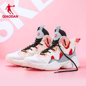 中国乔丹女鞋 专业实战保暖学生战靴 女款 运动鞋 2025秋冬高帮篮球鞋