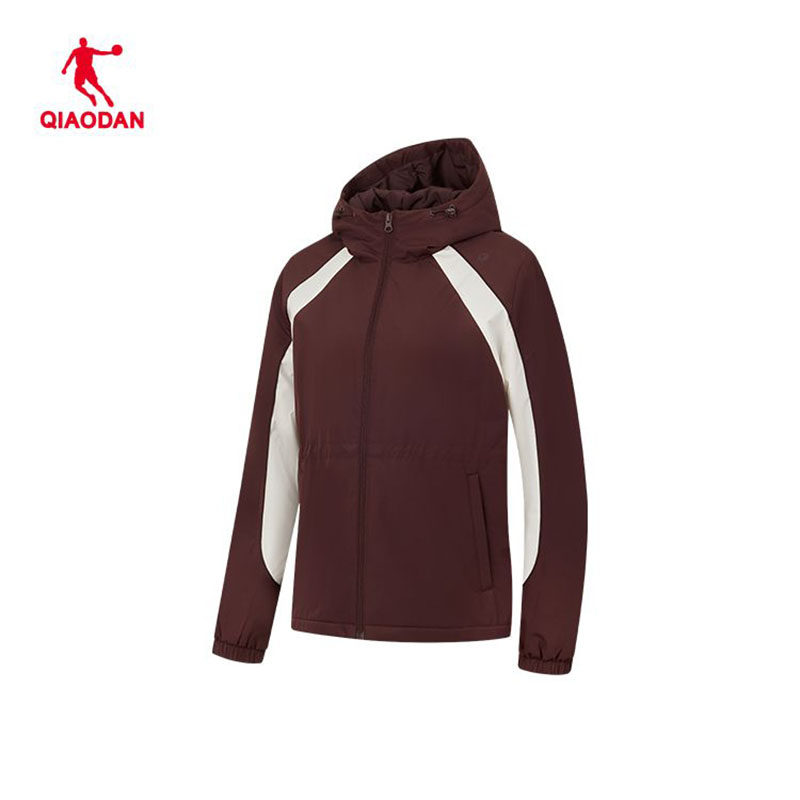 乔丹女梭织外套2025年冬季新款宽松加绒风衣商场同款QDEFD2254031,运动服/休闲服装,运动风衣,淘宝优惠券,粉丝福利购,淘宝优惠卷