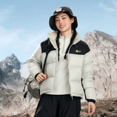 QDFGM2254324 宽松女风衣商场同款 乔丹女梭织短羽绒2025年冬季 新款