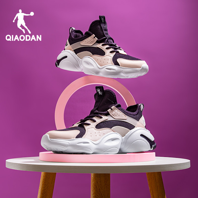 乔丹运动鞋女鞋2024新款官方正品秋季款休闲轻便体育专用跑步鞋女