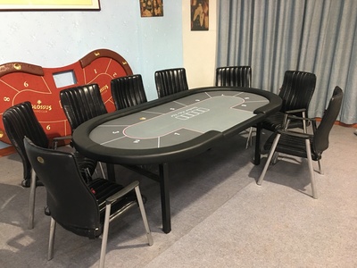 德州扑克桌子折叠竞技专用usb