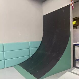 滑板出发台 飞坡道具抛台坡道弧面MiniRamp波浪道U池