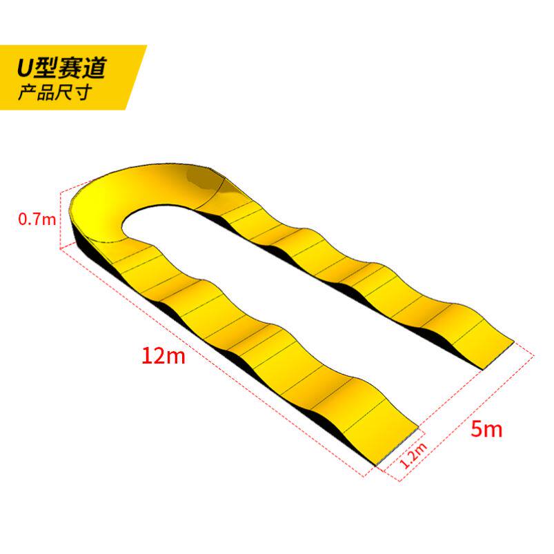 滑板道具平衡车滑步车训练比赛跑道波浪坡道冲浪BMX场地建设厂家