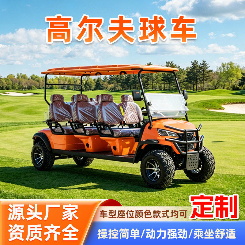 电动高尔夫球车摆渡成人
