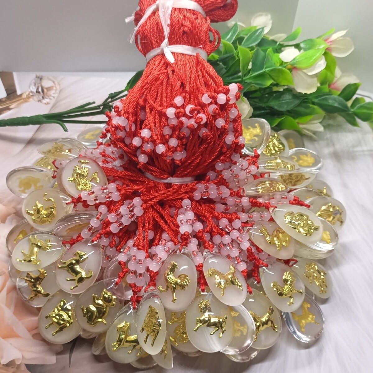 打麻将赢钱必赢神器稳赢专用吉祥物钥匙扣护身符挂件