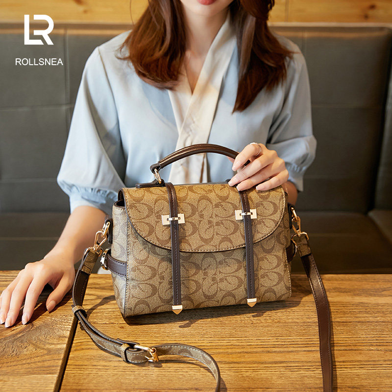 ROLLSNEA/劳斯尼亚ROLLSNEA2020夏新款百搭单肩斜挎剑桥包邮差包