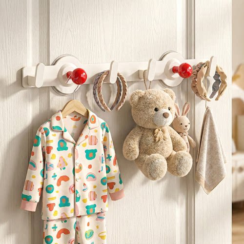 多巴胺新款免打孔门后挂钩壁挂式