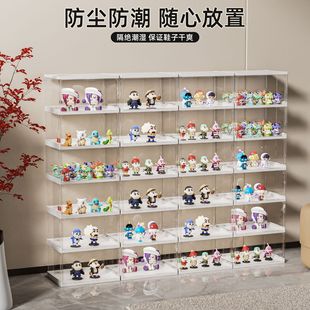 磁吸侧开鞋 鞋 子球鞋 盒收纳盒塑料透明家用鞋 架展示柜宿舍防尘 柜鞋