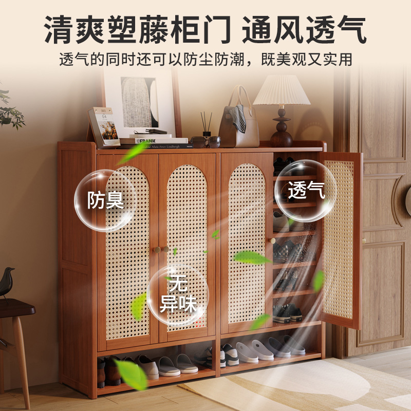 鞋柜门口一体柜多层家用室内入户