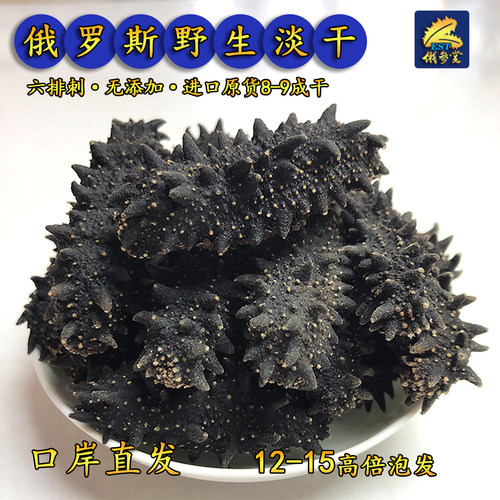 俄参堂进口纯野生俄罗斯淡干海参