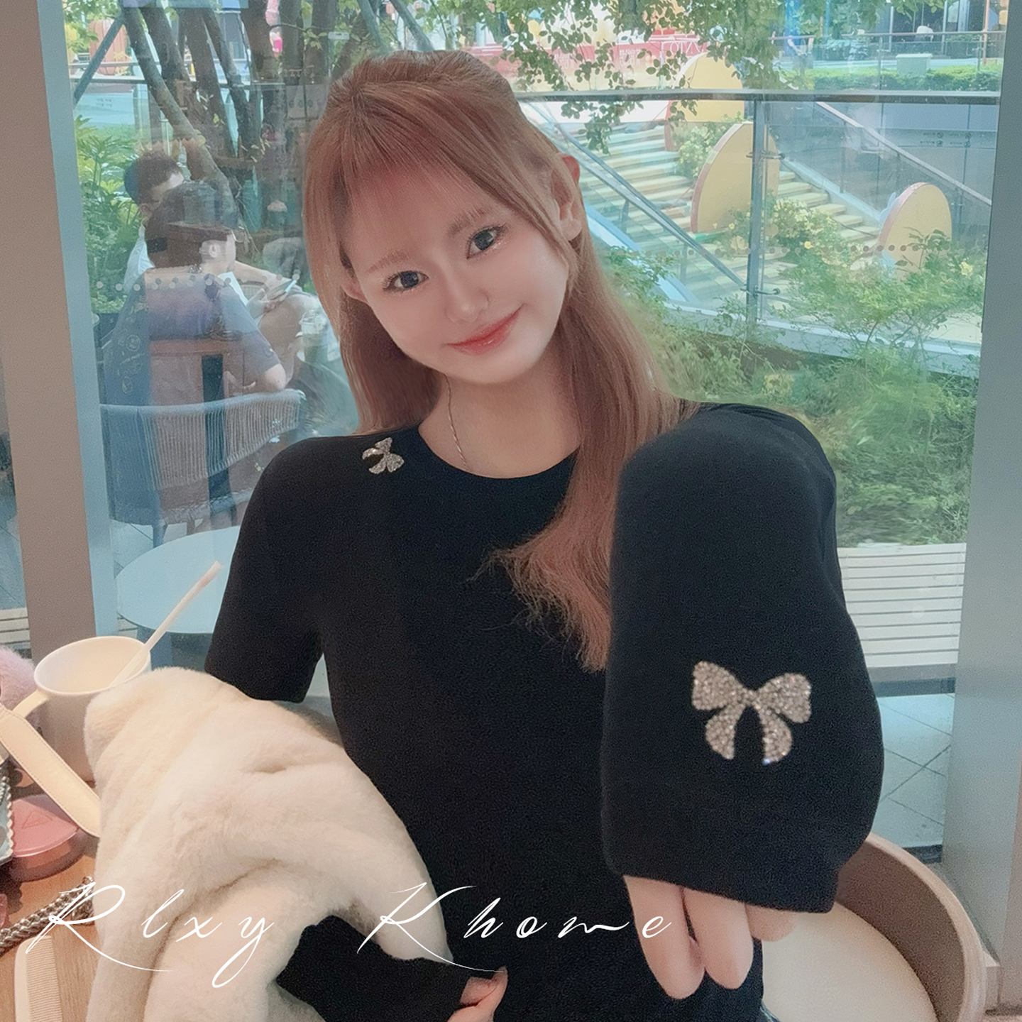 欧货时尚磨毛打底衫长袖T恤女