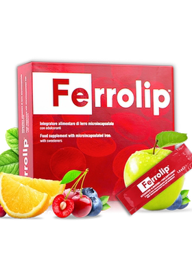 意之宝ferrolip铁粉剂补铁剂补气血女性儿童贫血孕妇型中晚期产后