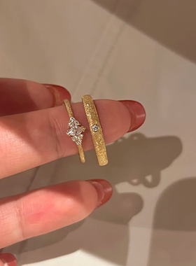 OBD原创925银实验室培育钻石对戒