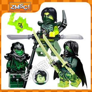 2025新款乐积木高中国产幻影忍者摩罗大师正版幽灵第5季绝版人仔8