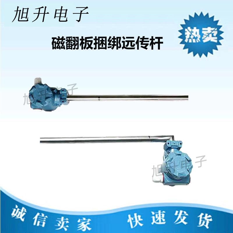 磁翻板远传变送器磁性浮子液位计捆绑式变送器4-20mA干簧管传感器