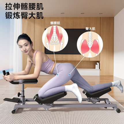 SEANLEE运动健身器材爬行机美腰卷腹机家用收腹翘臀神器瑜伽训练