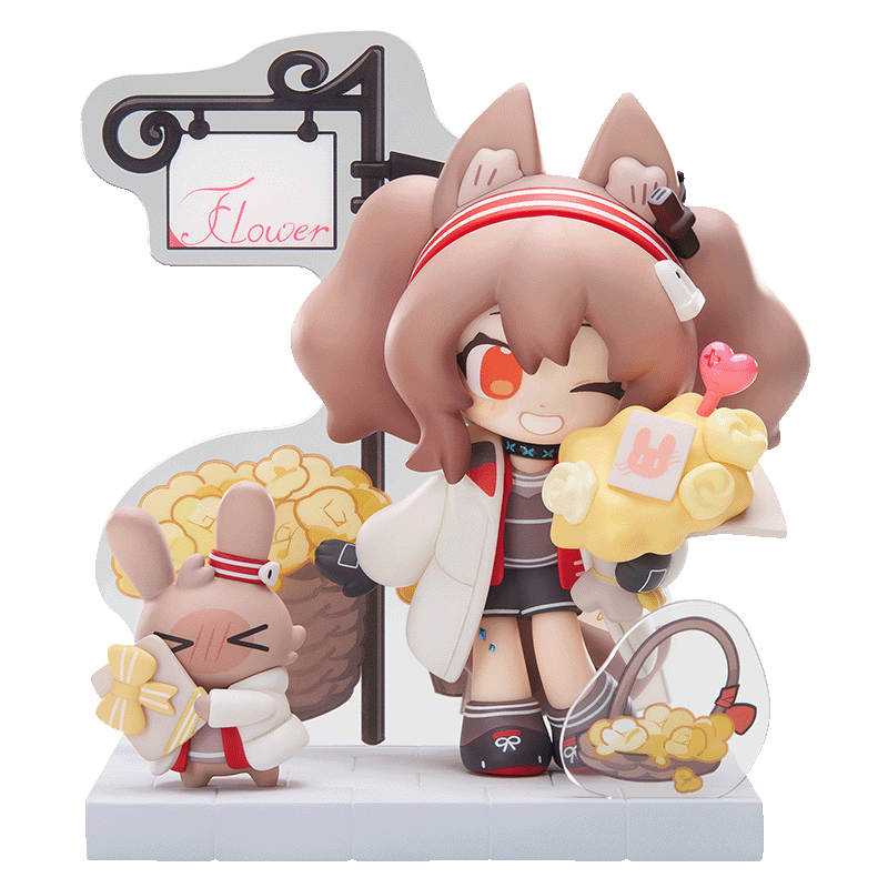 thumbnail for [Full Payment Pre-sale] Arknights Cuties Series Chibi Figure Angelina & Tequila Official