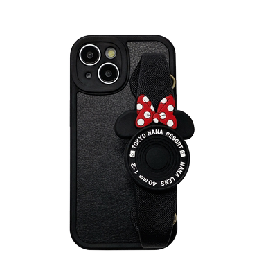 高级背带金属链条米妮腕iQ