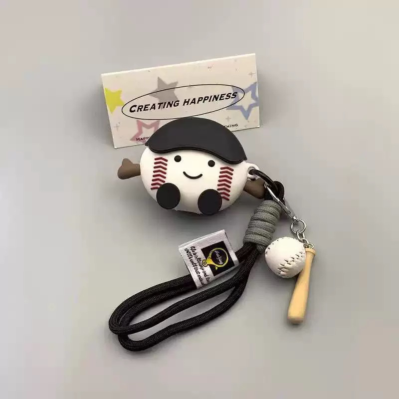 卡通可爱棒球小子airpods4保护套