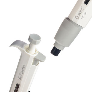 国药 移液枪 SCRC 单道可调式移液器(半支消毒) S2 Pipette10ul 20ul 50ul 100ul 200ul 1000ul 5ml 10ml包邮