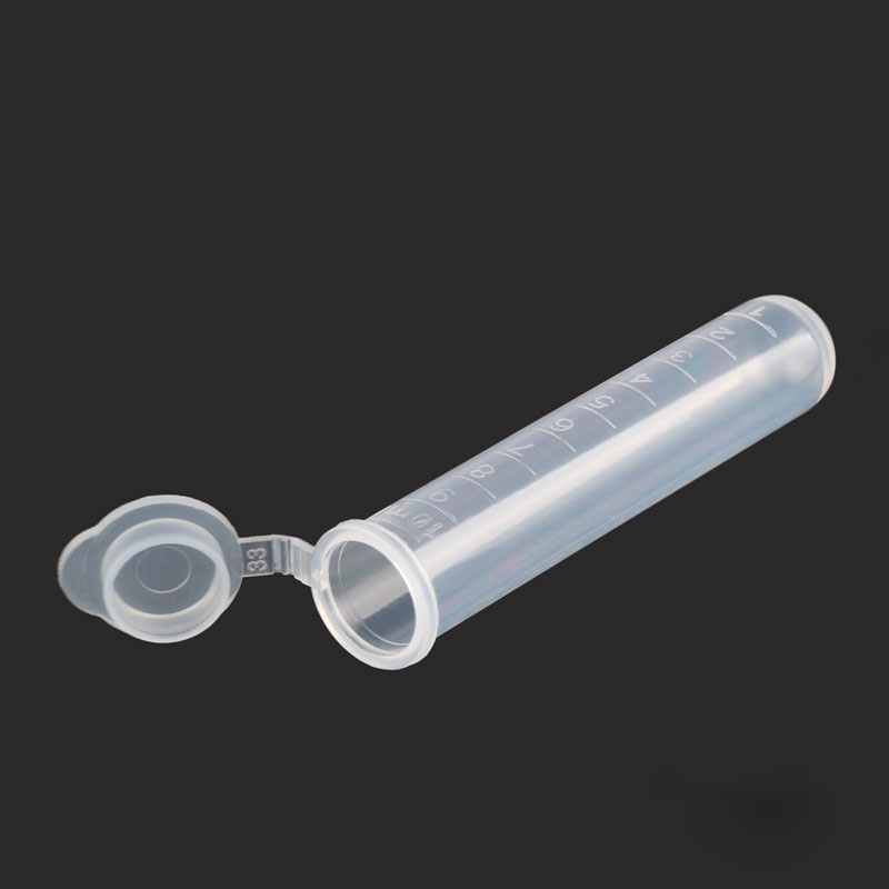 塑料离心管螺口尖底圆底刻度试管ep管种子瓶2ml5ml10ml15/20/50ml