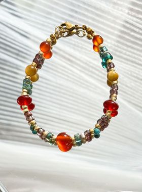 原创设计“丝绸之路” 系列敦煌国风中式小众手串手链