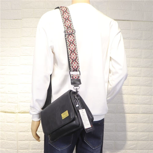 Сумка через плечо, этническая сумка на одно плечо подходит для мужчин и женщин, трендовый рюкзак, Гонконг, японские и корейские, этнический стиль