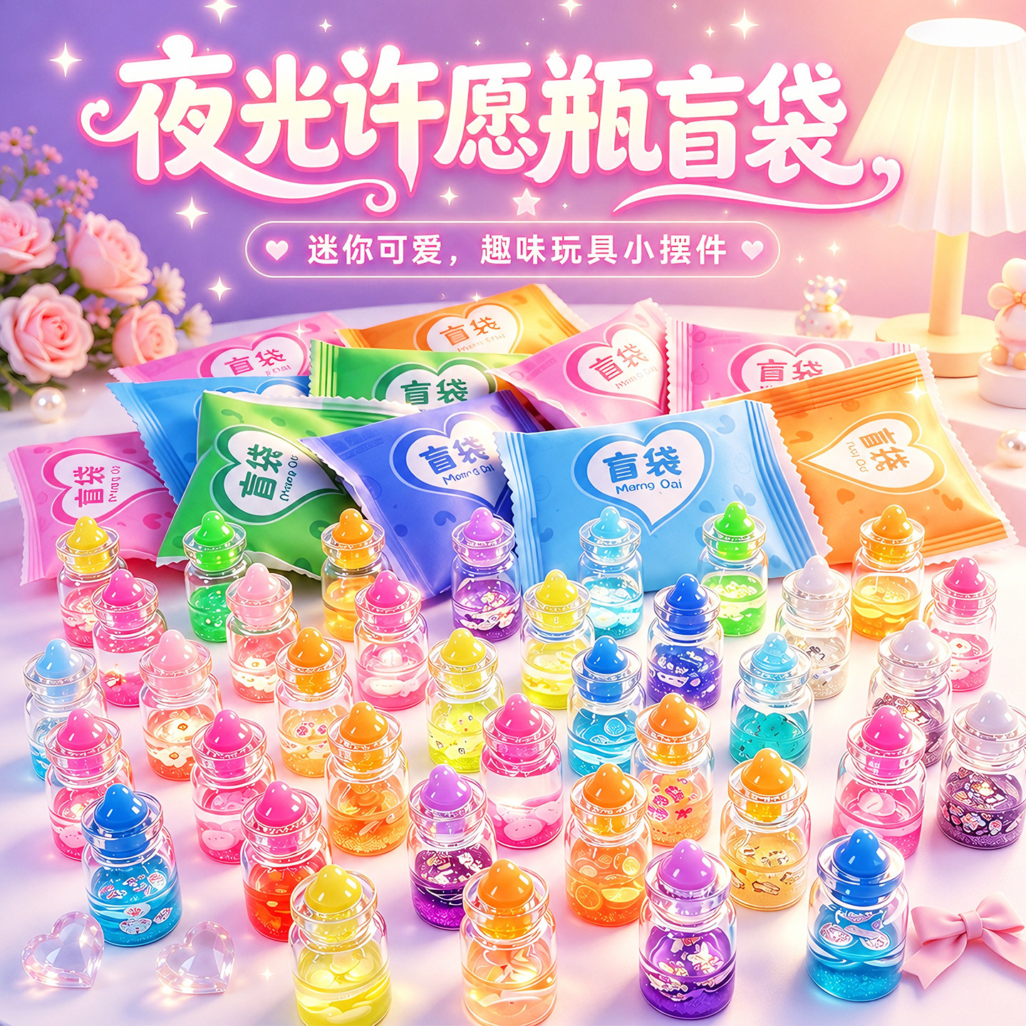 夜光盲袋拆拆乐玩具女孩礼物图片