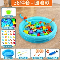 [38 кусочков круглого пруда] 30 Рыба 2 Рыба 2 длинная сета