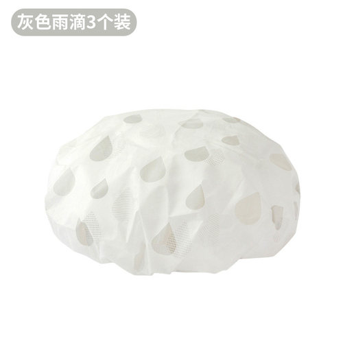 可爱韩国家用洗澡油烟浴帽女防水