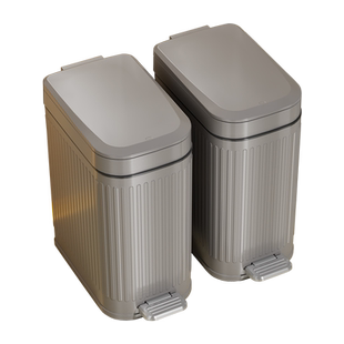 垃圾桶家用2025新款厕所卫生间带盖纸篓脚踩客厅厨房大容量脚踏式