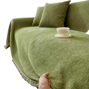 租房沙发改造新款四季通用高级沙发盖布盖毯沙发套罩全包一片式