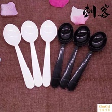 高档一次性加厚独立包装塑料勺子1