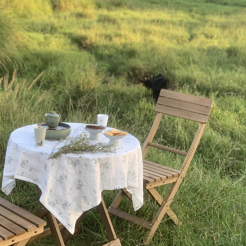 包邮折叠餐桌椅实木免安装书桌