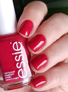 ESSIE490番茄红显白免烤指甲油