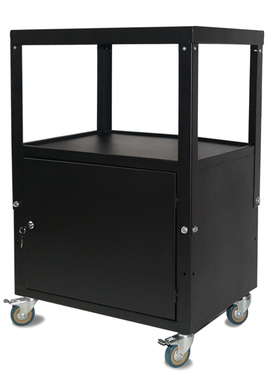 思影（CINE）Z06投影仪支架带轮移动小推车 仪器车电脑打印机投影仪工作台 操作台柜式带锁移动推车办公设备