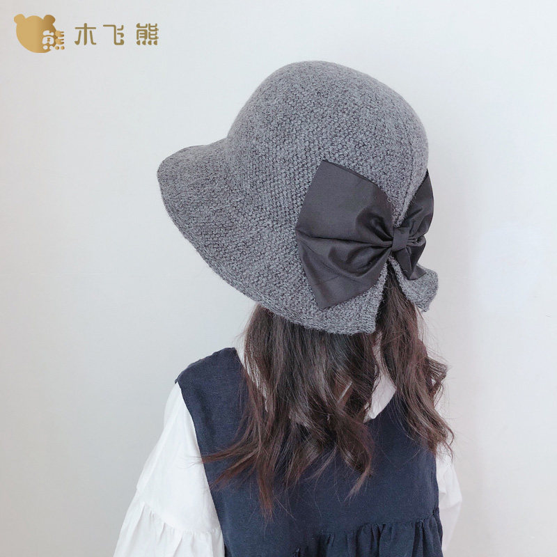 韩版儿童帽子女秋冬季宝宝渔夫帽保暖遮阳盆帽女童蝴蝶结毛绒礼帽,童装/婴儿装/亲子装,帽子,淘宝优惠券,粉丝福利购,淘宝优惠卷